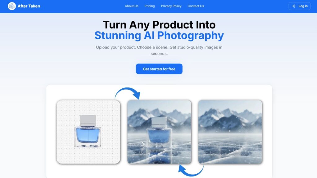 After Taken review with AI product photography features
