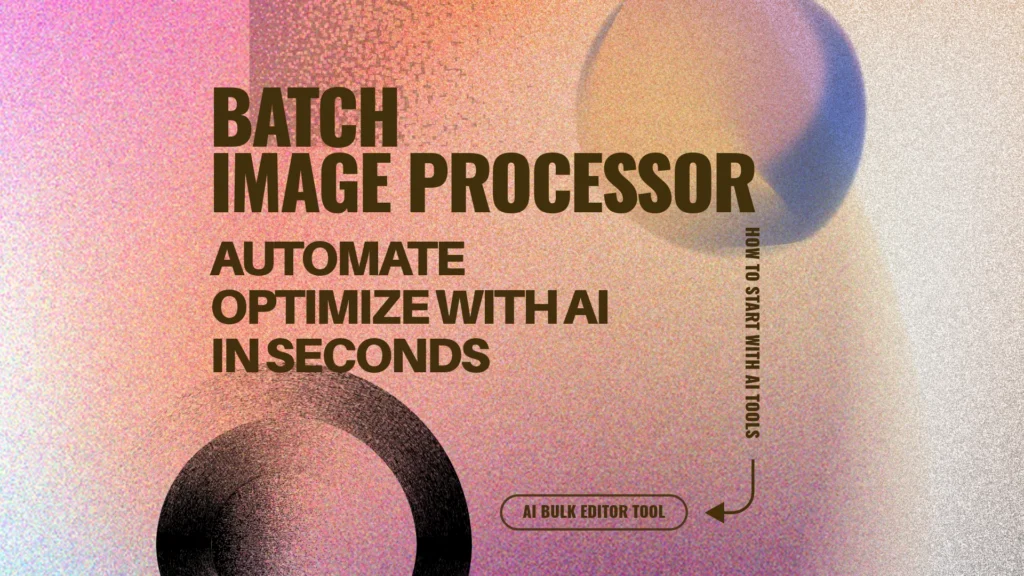 Batch image processor for background removal and upscaling