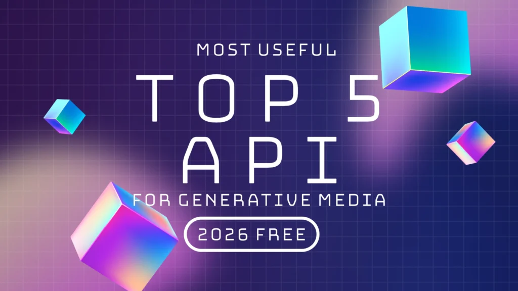 Free AI API for generative media