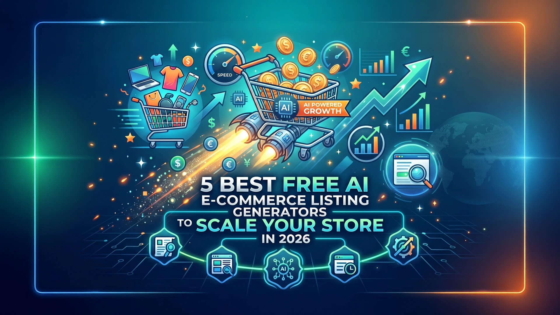 AI e-commerce listing generator in 2026 for best title and description