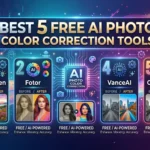 Best 5 free AI photo color correction online tool in 2026