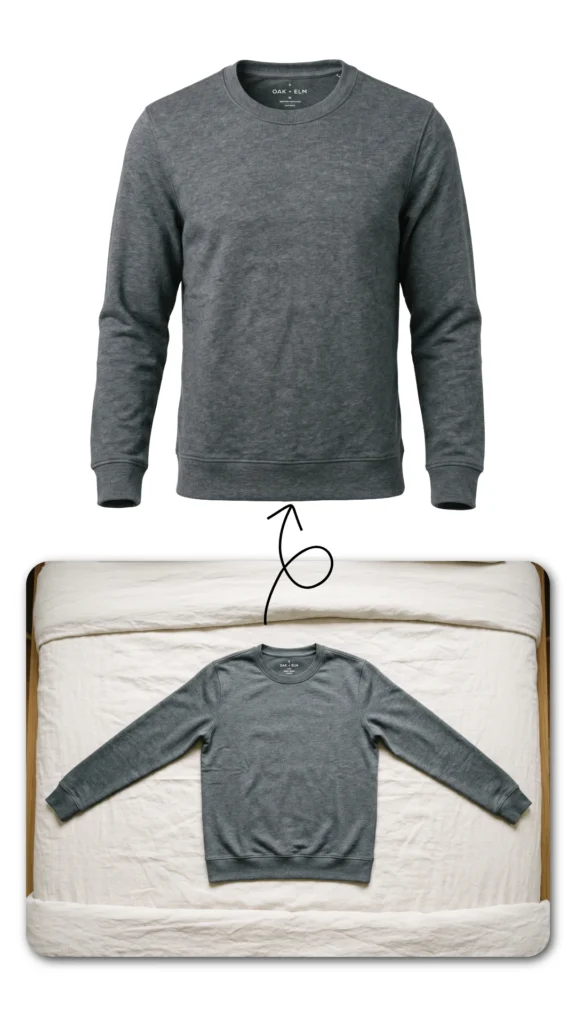 professional invisible mannequin photography using AfterTaken
