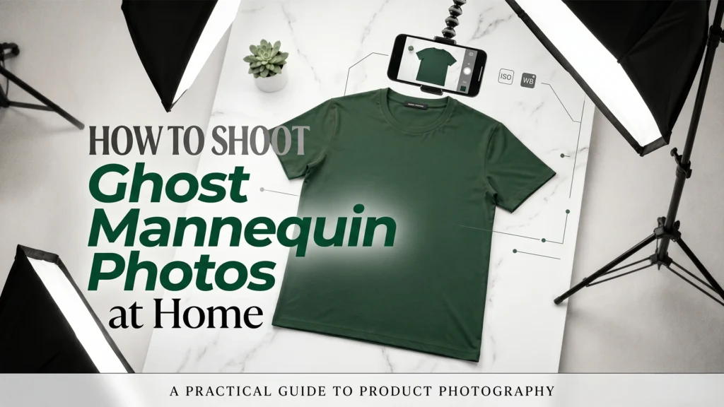 Ghost Mannequin Photos at Home With AI