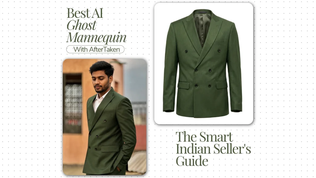Best AI ghost mannequin effect of clothing image by the using of AfterTaken