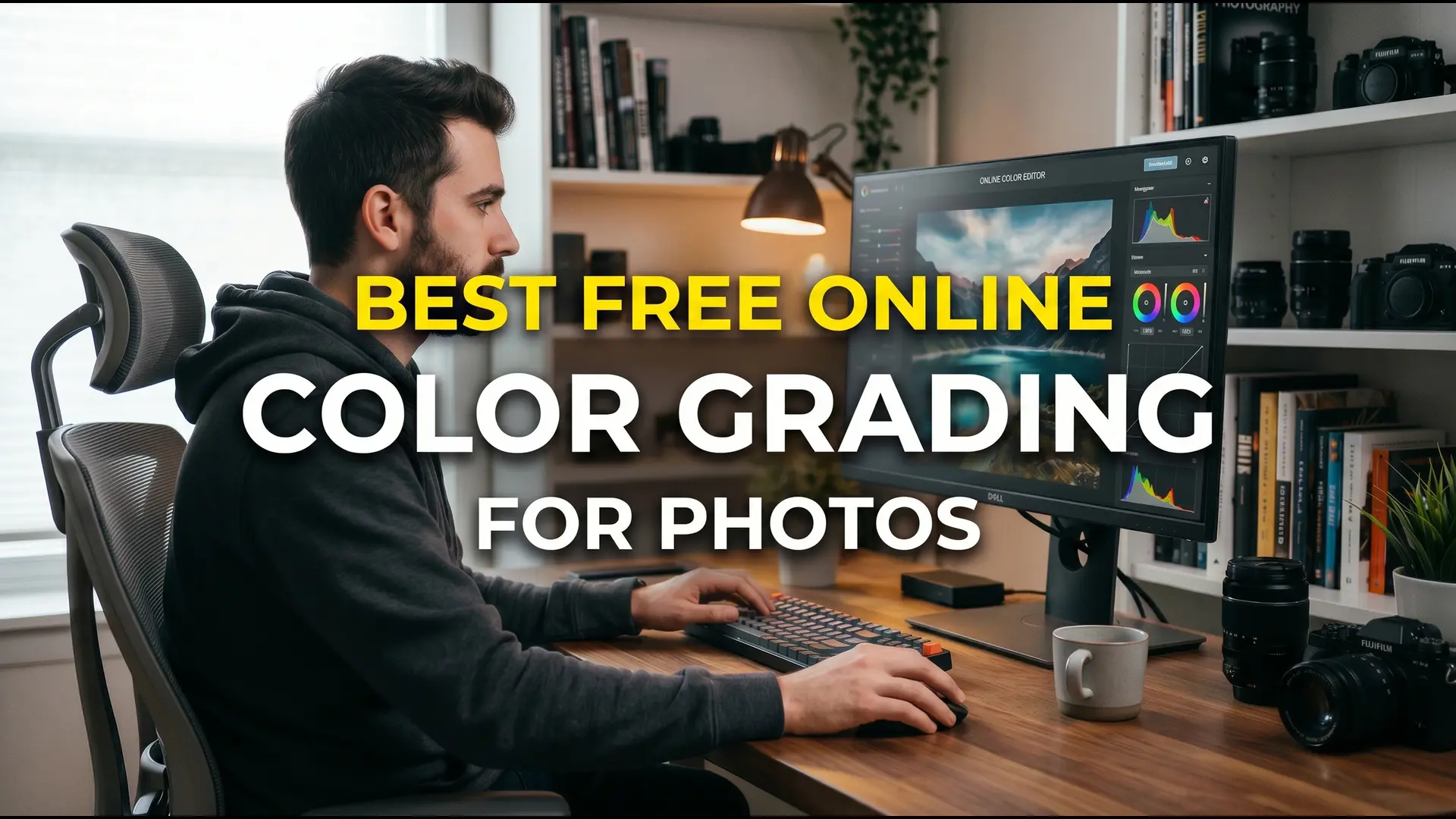 Best free online color grading for photos to make it cinematic look in 2026